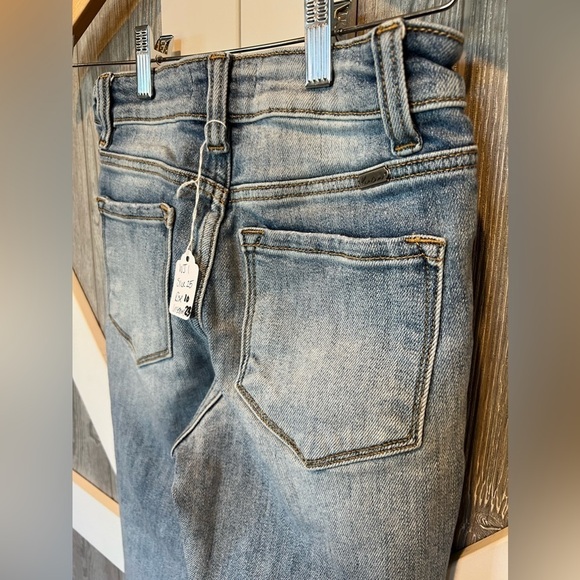 B8.12 KanCan High Rise Ankle Skinny Jeans Distress Size 25 ā¢Rise 10 ⢠Inseam23 - Picture 8 of 10